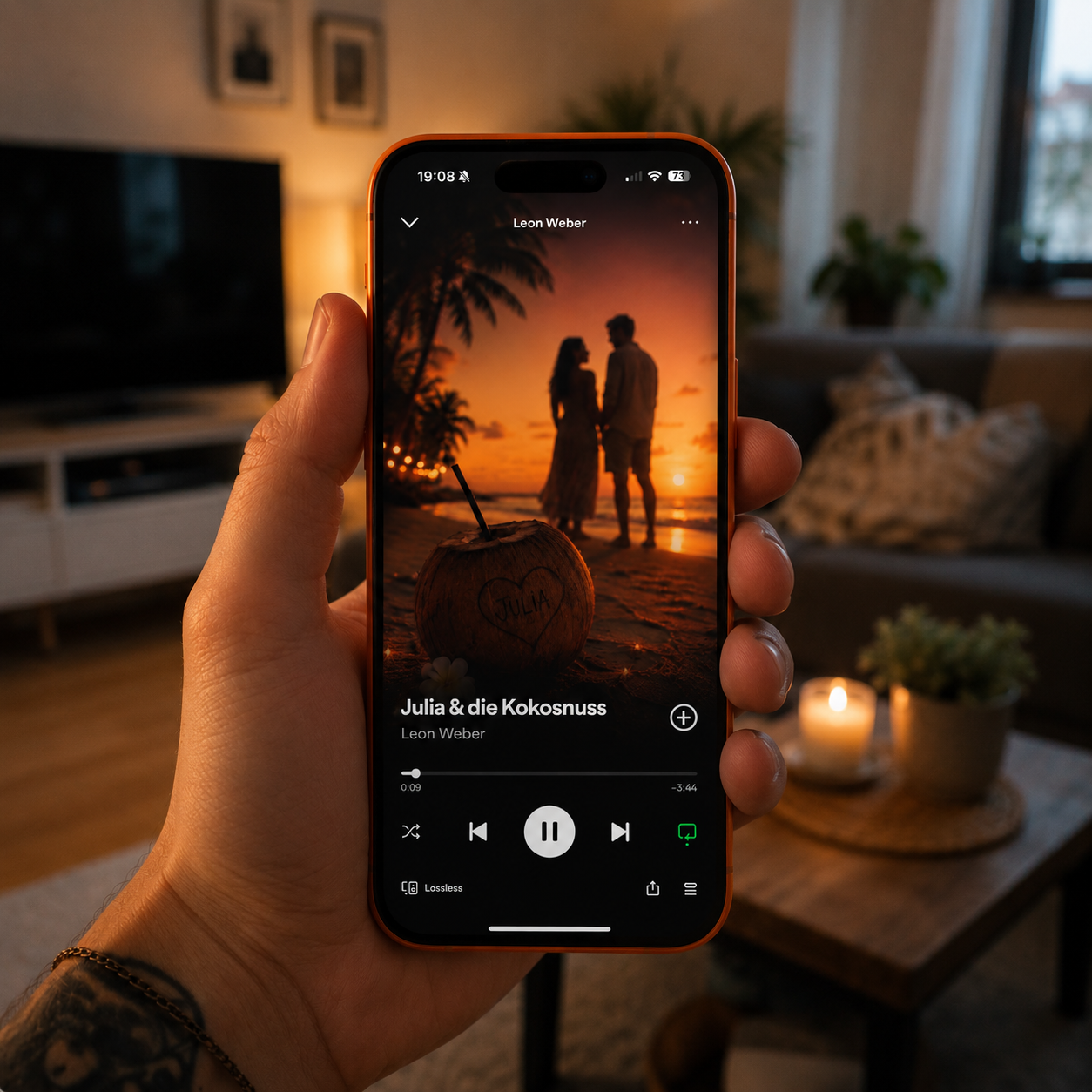 Spotify Style Canvas Video